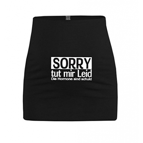 Bauchband "Sorry tut mir leid - die Hormone sind Schuld"