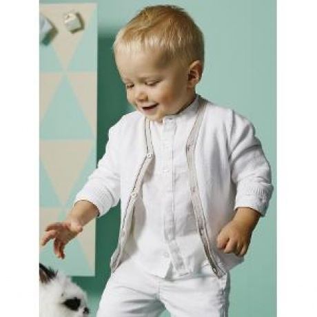 Baby Strickjacke, V-Ausschnitt, Jungen Baby Strickjacke, V-Ausschnitt, Jungen