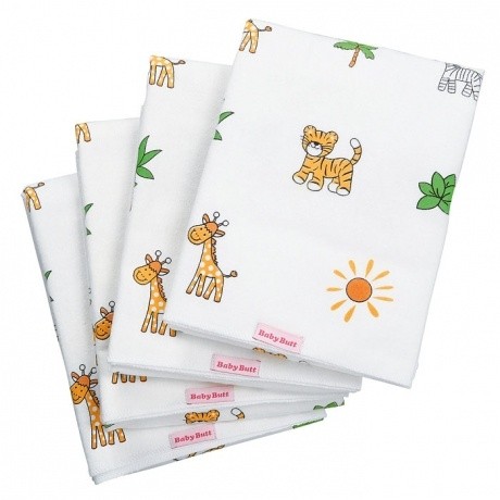 Moltontücher im 4er-Pack