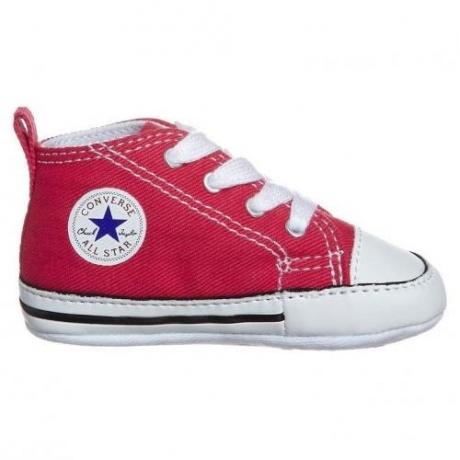 FIRST STAR Krabbelschuh red