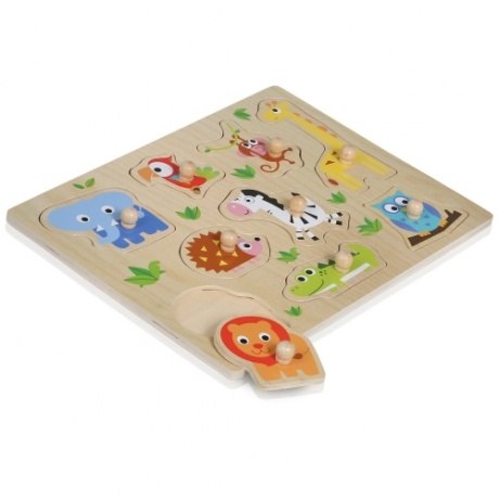 Steckpuzzle "wilde Tiere "