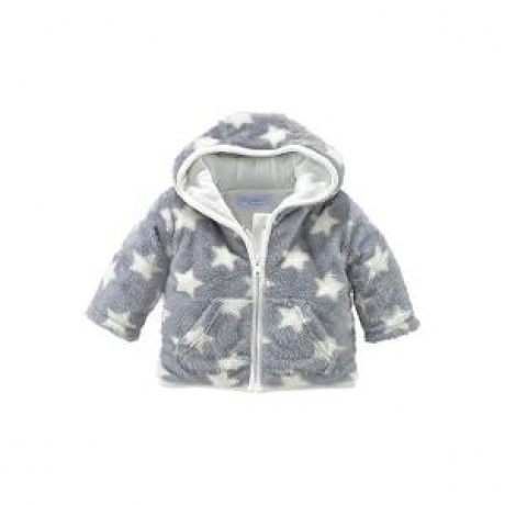 Plüschjacke mit Sterne für Babys