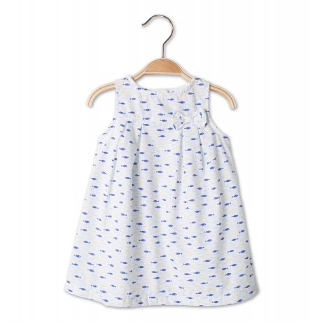 Ärmelloses Baby-Kleid