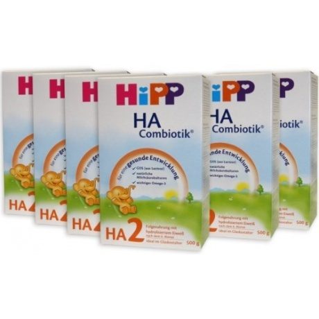 Hipp HA2 Combiotik Folgenahrung - ab dem 6. Monat, 8er Pack (8 x 500g)