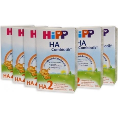 Hipp HA2 Combiotik Folgenahrung - ab dem 6. Monat, 8er Pack (8 x 500g) Hipp HA2 Combiotik Folgenahrung - ab dem 6. Monat, 8er Pack (8 x 500g)