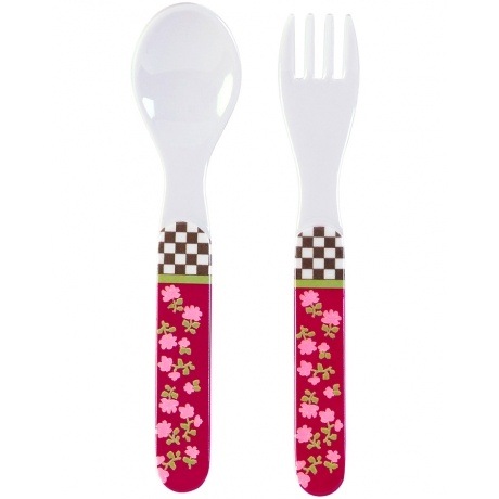 Besteck-Set KARLOTTA 2-teilig in rot