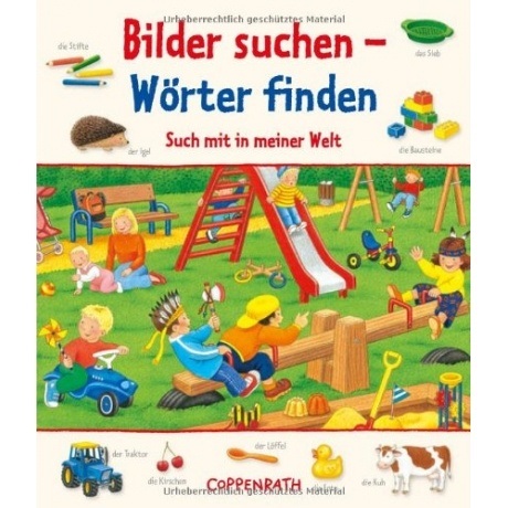 Coppenrath Verlag Bilder suchen - Wörter finden - Such mit in meiner Welt