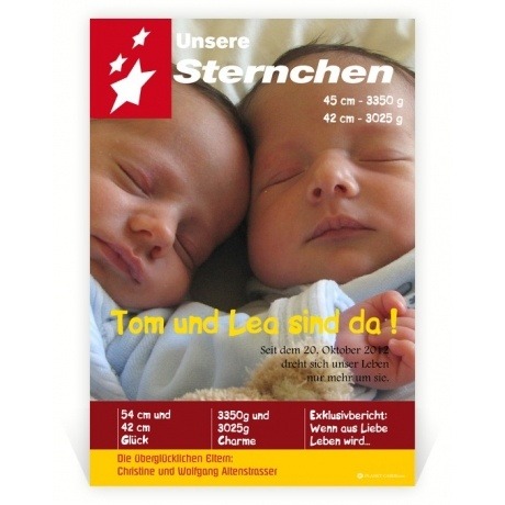 baby-cards.de Zwillinge