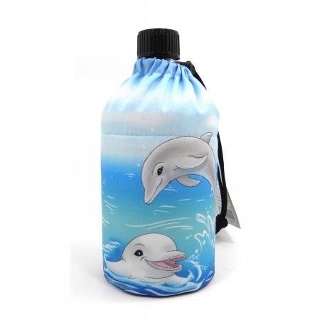 Trinkflasche Delfine
