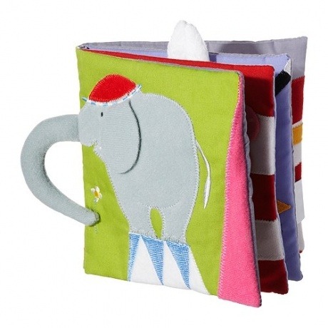 Stoffbuch "Leka Cirkus"