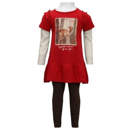 Set Langarmshirt mit Leggins (2 teilig)