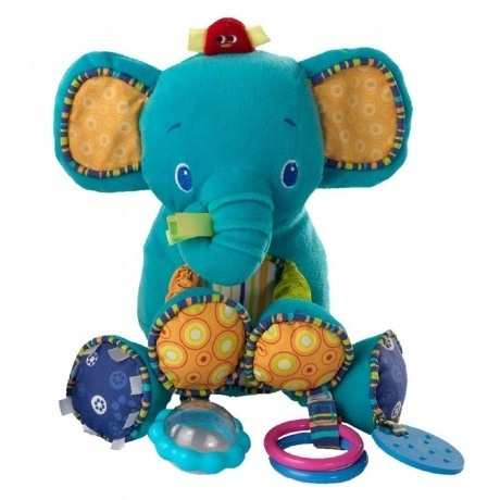 Kuscheltier mit Greifring "Elefant"