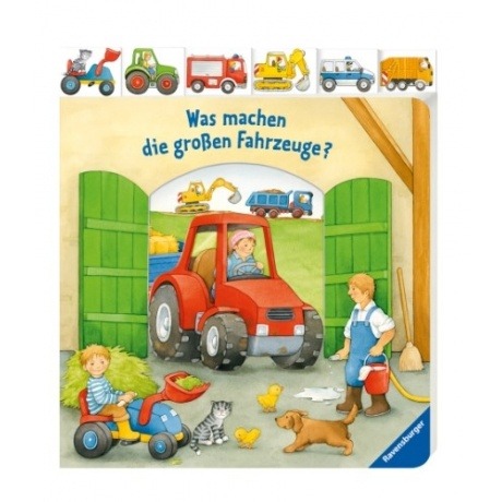 Was machen die großen Fahrzeuge?