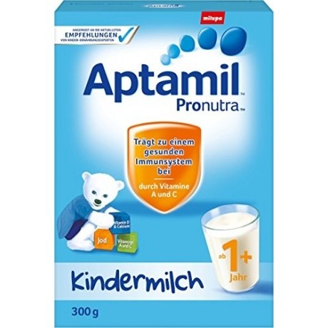 Aptamil Kindermilch 1+ Probiergröße. ab 1 Jahr, 8er Pack (8 x 300 g)