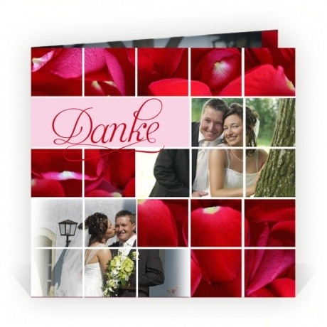 Dankeskarte Hochzeit