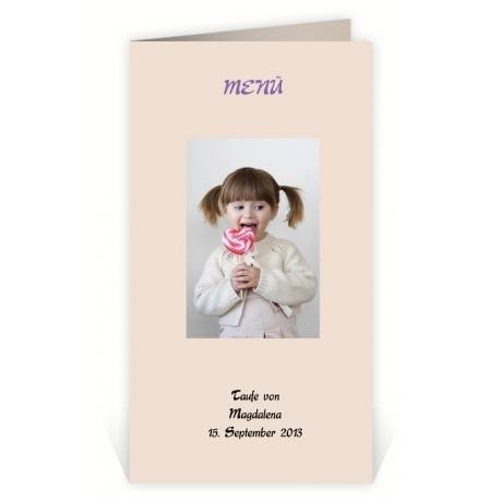 baby-cards.de Menükarte