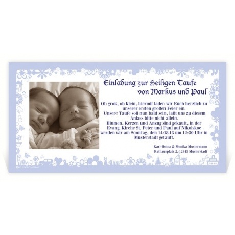 baby-cards.de Zwillinge