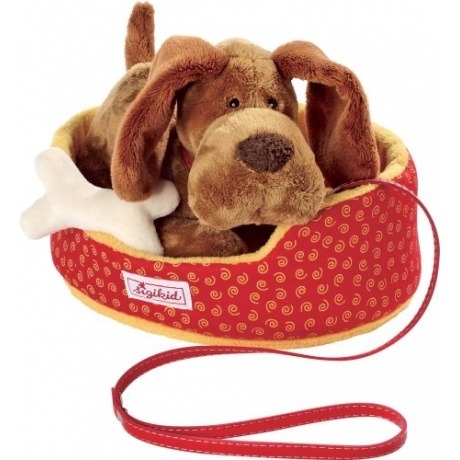 Sigikid Hund mit Körbchen