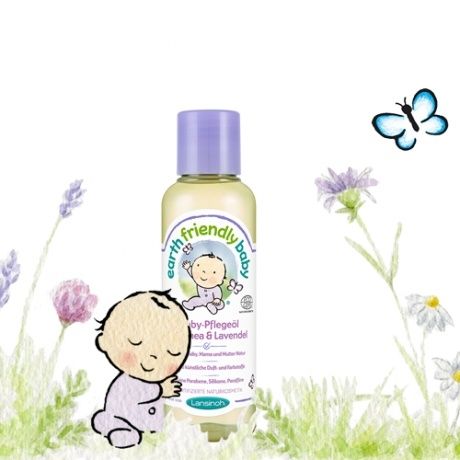 Earth Friendly Baby® Pflegeöl mit Shea & Lavendel