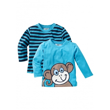 Baby Langarmshirt 2er-Pack