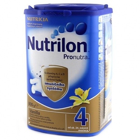 Nutrilon Kleinkind-Milch 4, Milchnahrung, ab dem vollendeten 24. Monat, Vanille, 6er Pack (6 x 800 g