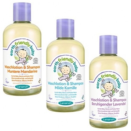 Earth Friendly Baby Waschlotion & Shampoo 3er-Pflegeset