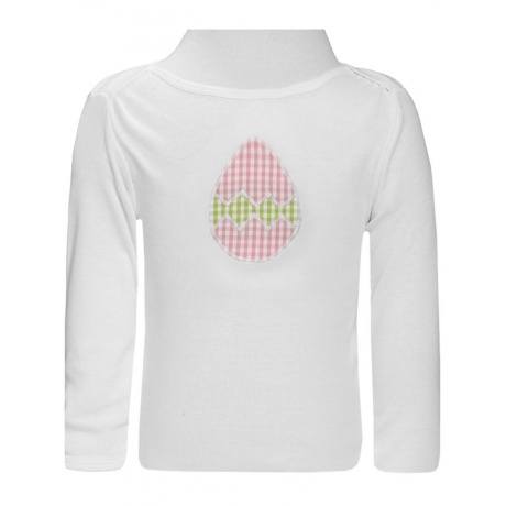 Langarmshirt Osterei-Applikation