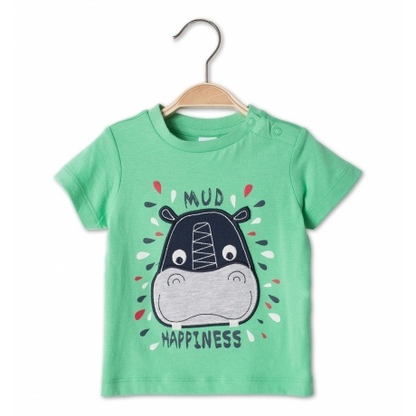 Baby Kurzarmshirt aus Bio-Baumwolle