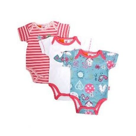 Bodies Kurzarm 3er-Packung
