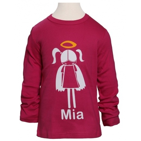 Langarmshirt mit Engelmotiv Langarmshirt mit Engelmotiv