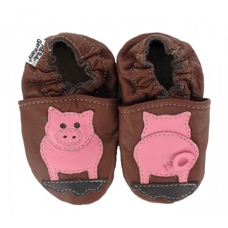 Krabbelschuhe "Schwein"