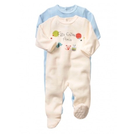 2er-Pack Strampler für Jungen und Mädchen 2er-Pack Strampler für Jungen und Mädchen