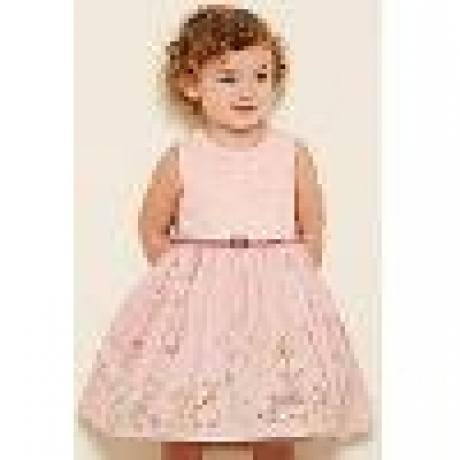 Kleid und Gürtel, Rosa