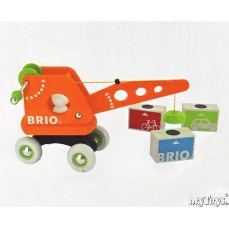 Brio Kran mit Ladung