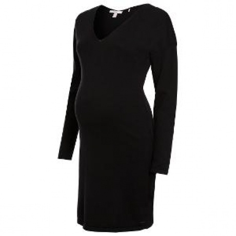 Esprit Maternity Strickkleid schwarz