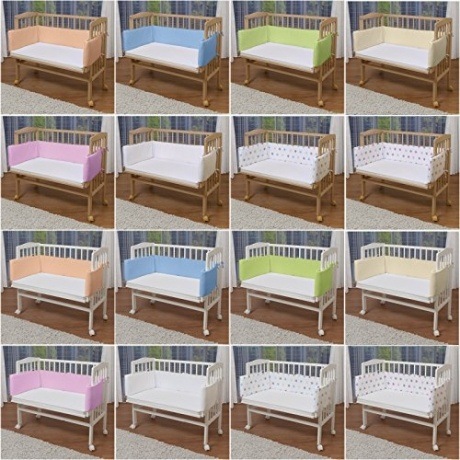 Baby Beistellbett mit Matratze und Nestchen
