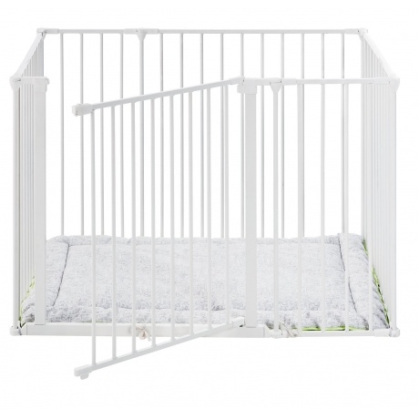 Baby Dan Flex Sektion/Verlängerung, Weiß, 72 cm: für Schutzgitter Flex M / L / XL/ XXL sowie Laufstä