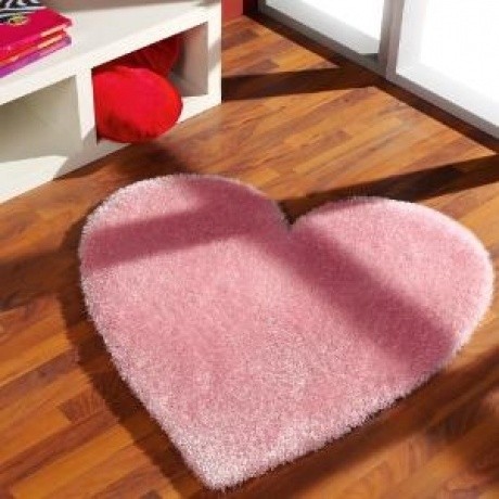 Teppich Shaggy Herz