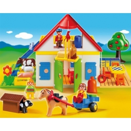 Playmobil 1-2-3 Mein großer Bauernhof