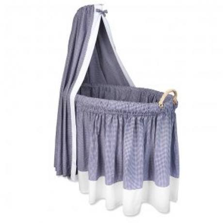 Wiege Stubenwagen mit Himmel und Bezügen