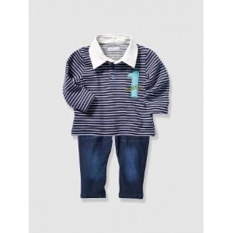 Set aus Poloshirt und Hose für Jungen