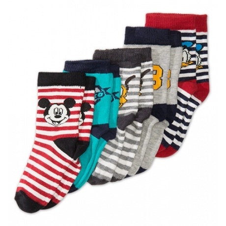 Baby-Socken  5 Paar Mickey Mouse