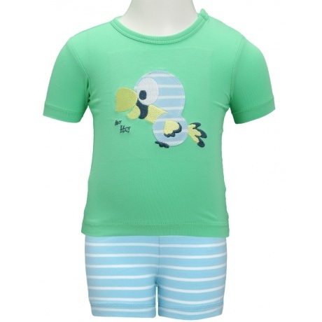 Set aus Kurzarmshirt und Hose