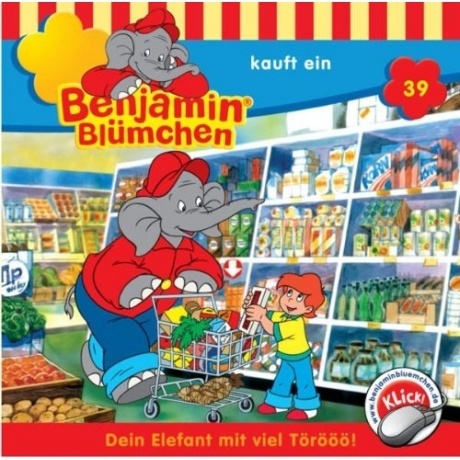 Benjamin Blümchen kauft ein (CD) Benjamin Blümchen kauft ein (CD)