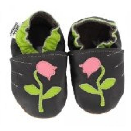 Krabbelschuhe  "Tulpe"