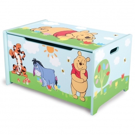 Delta Children Spielzeug Truhe, Winnie Puuh