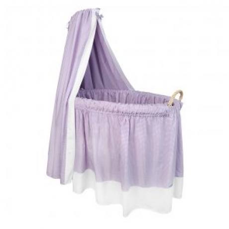 Wiege Stubenwagen mit Himmel und Bezügen