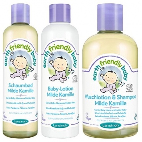 Earth Friendly Baby Pflegeserie "Milde Kamille" 3er-Set