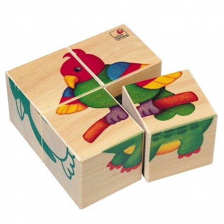 Holzwürfel-Puzzle Holzwürfel-Puzzle