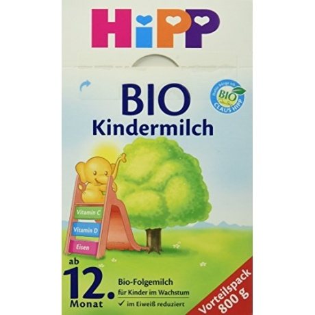 Hipp Bio Kindermilch - ab dem 12. Monat, 9er Pack (9 x 800g)